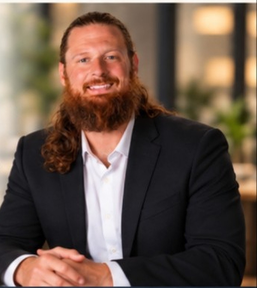 Adam Gieseking seated